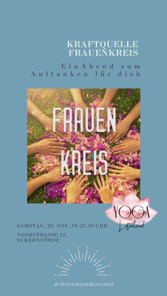 Einladung Frauenkreis Yoga Lotusland